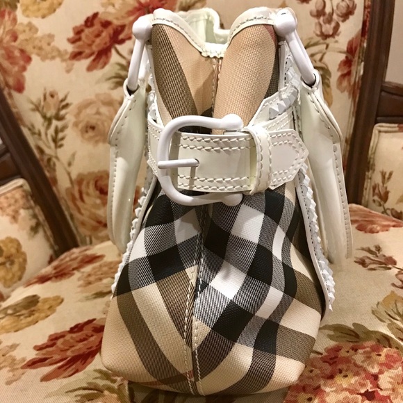 🔥SOLD🔥 EUC BURBERRY RACHEL BAG - Picture 4 of 9